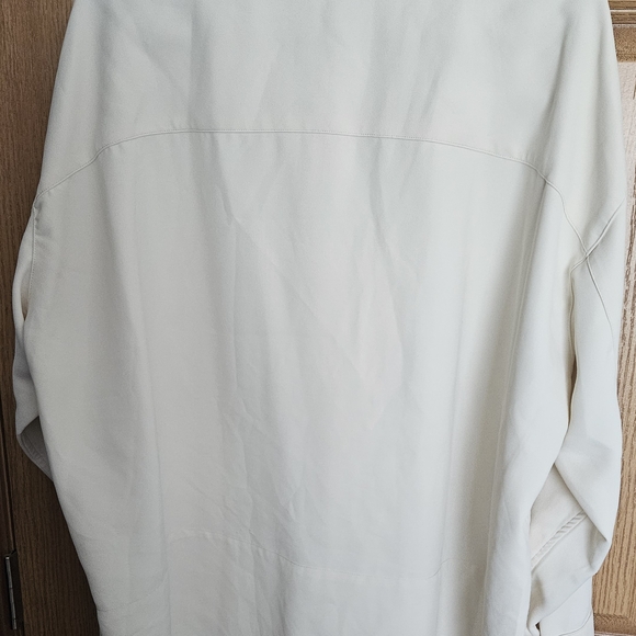 Women's Cream Button Down Shirt - Picture 3 of 8